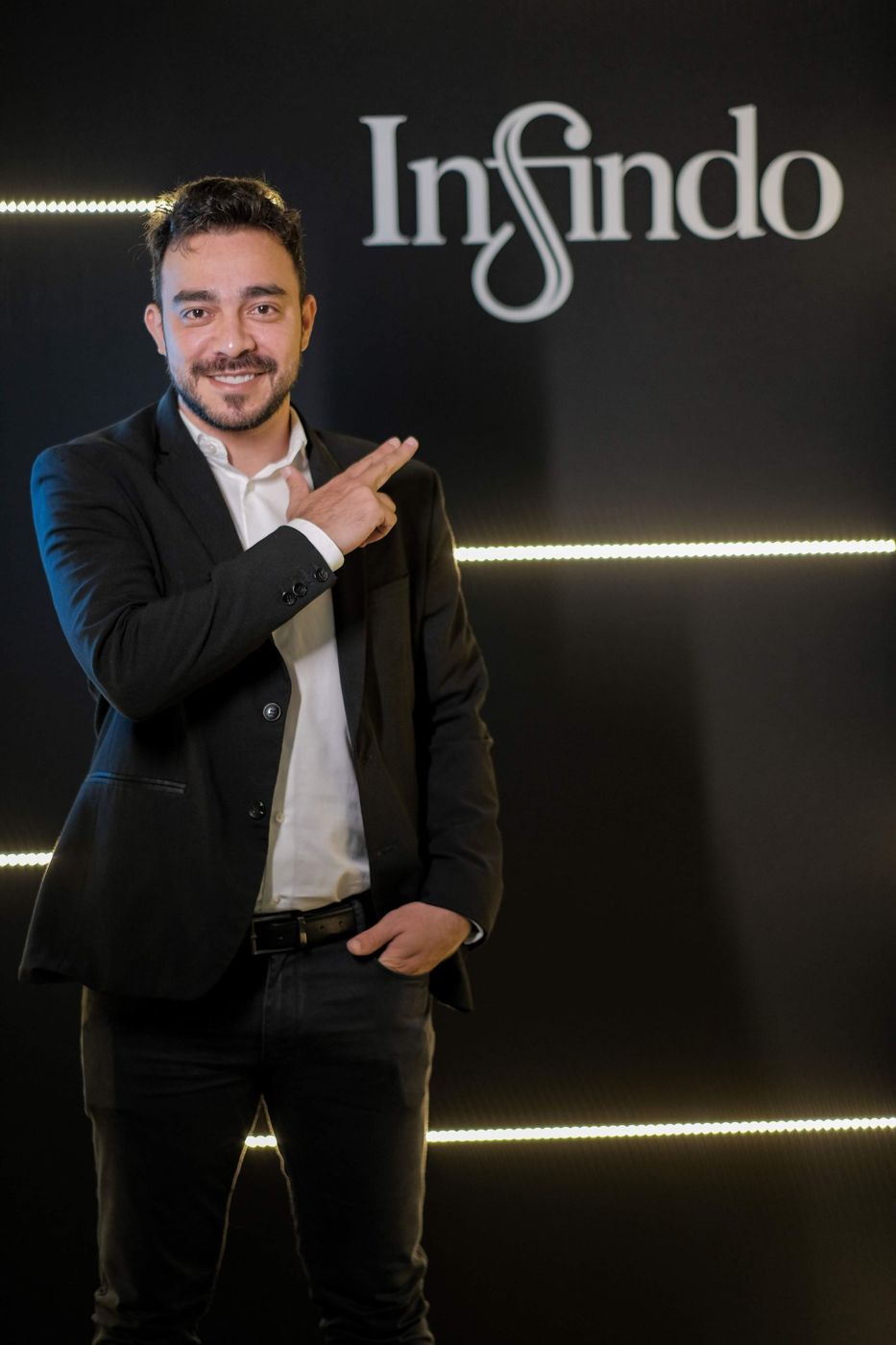 Carlos Ribeiro no painel da Infindo